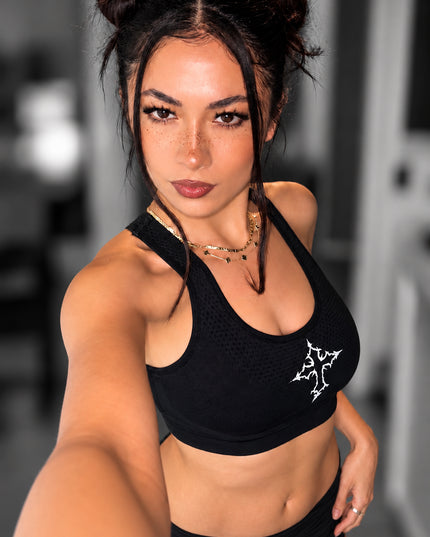 Gothic Cross  Sports Bra