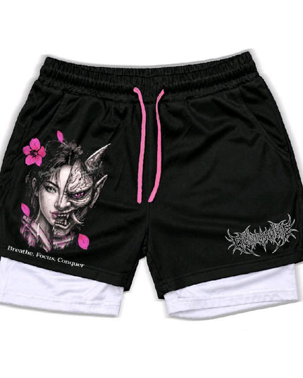 Conquer  your Demons Gym Shorts