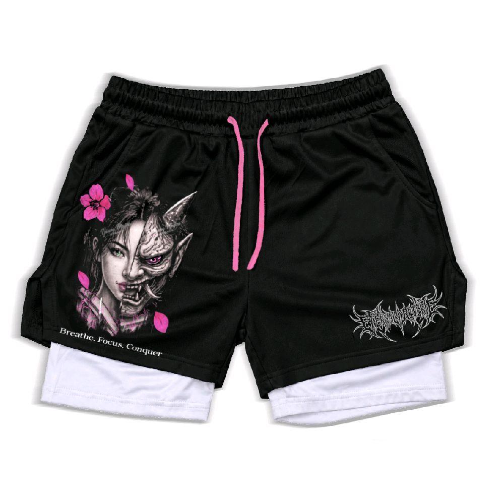 Conquer  your Demons Gym Shorts