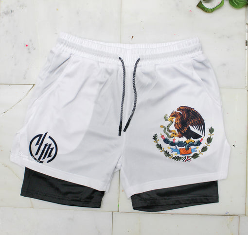 Mexico "Athlete Shorts" White