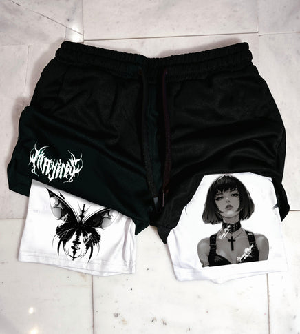 Gothic Gym Shorts