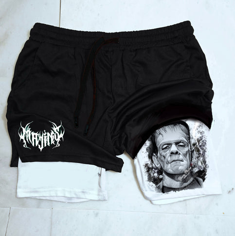 Frankestein Gym Shorts