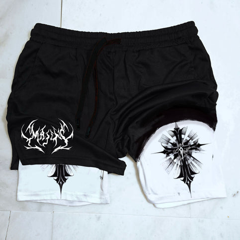 Gothic Cross"Performance " Shorts